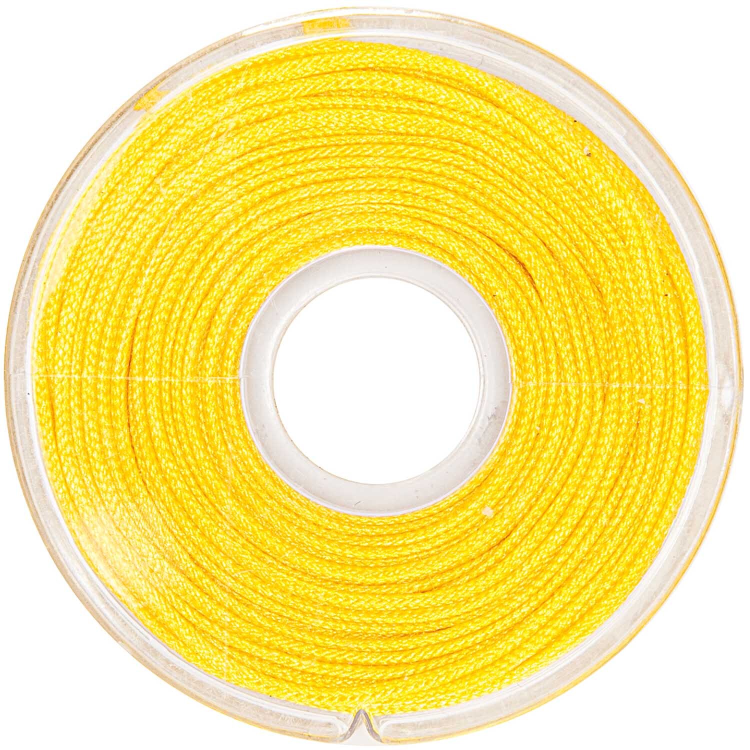 Rico Design Makrameeband 1mm 10m Gelb*