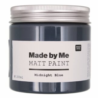 Rico Design Matt Paint 200ml Midnight Blue*