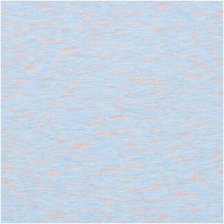 Rico Design Meterware Jersey rauchblau-neonorange*