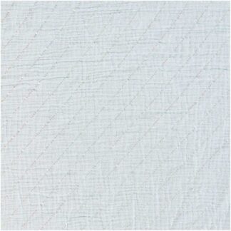 Rico Design Meterware Krinkelmusselin Streifen Hellblau*