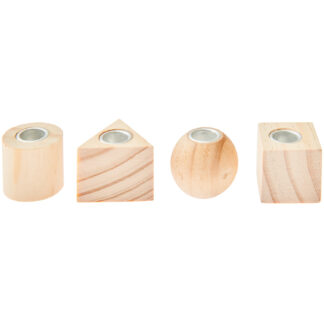 Rico Design Mini Kerzenhalter Geometrische Formen*