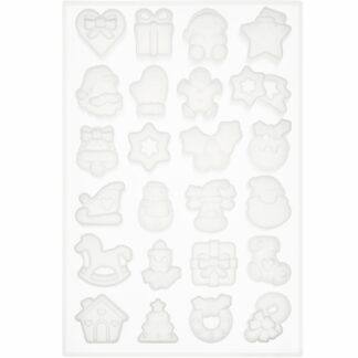 Rico Design Mini Silikon Gießform Weihnachten*
