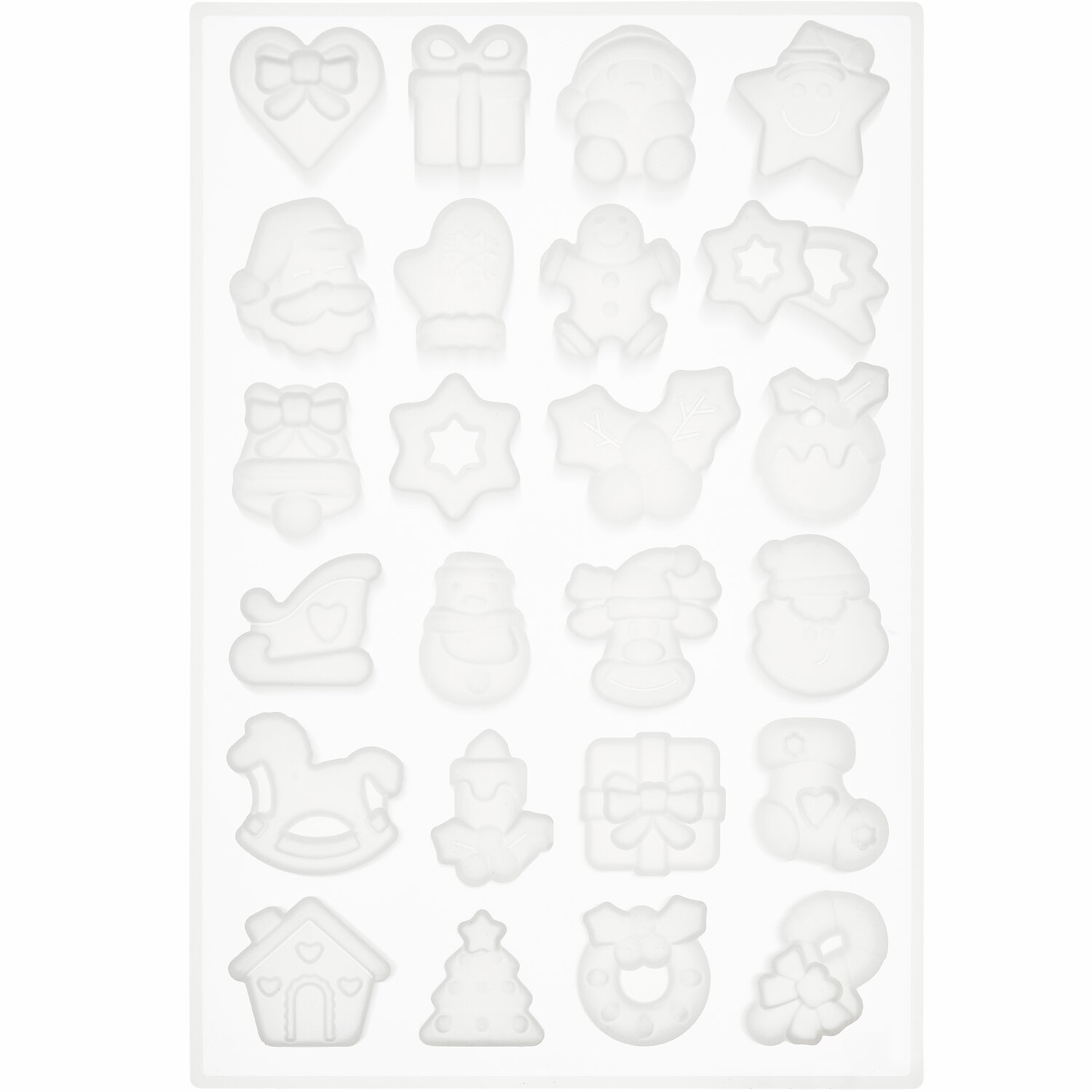Rico Design Mini Silikon Gießform Weihnachten*