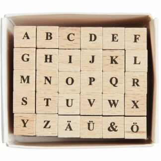 Rico Design Mini Stempelset Buchstaben A-Z*