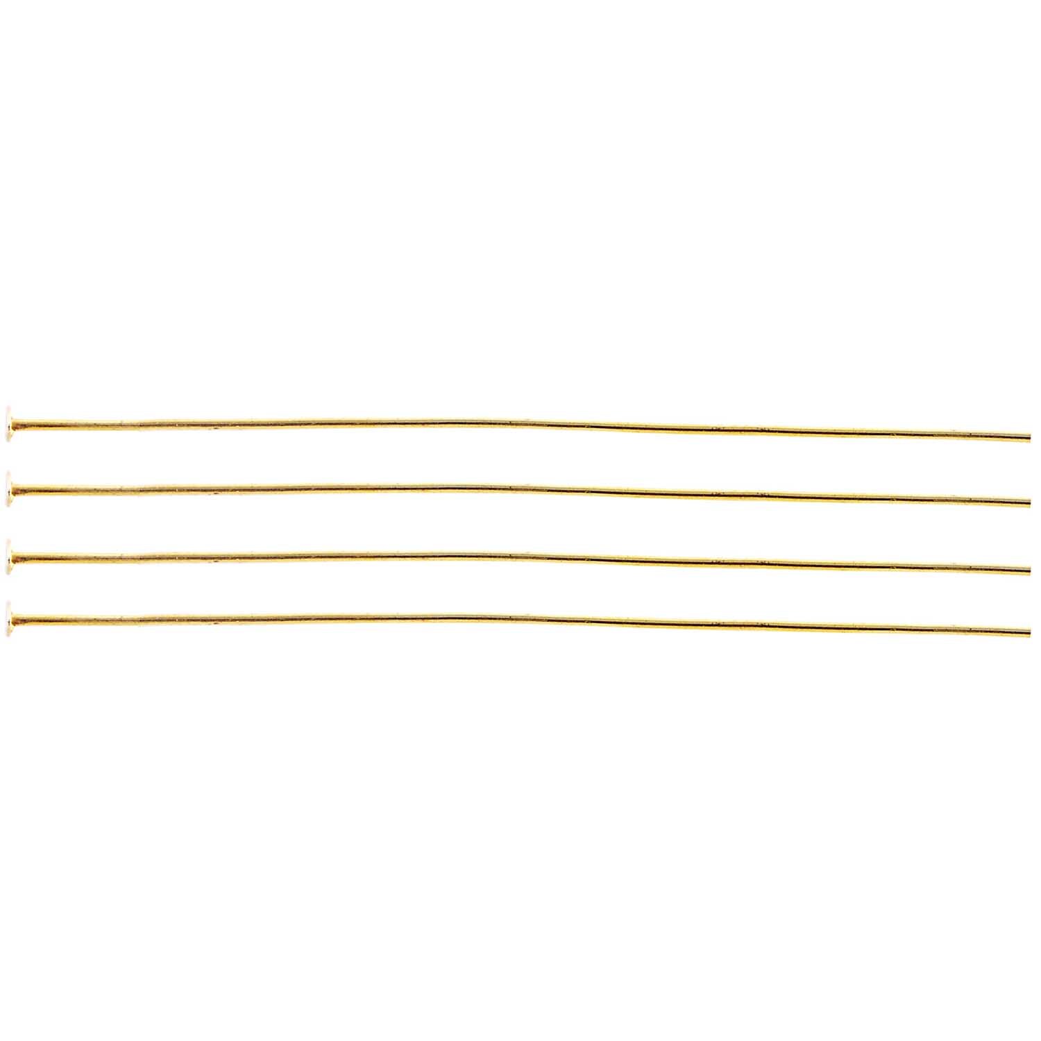 Rico Design Nietstift gold 70mm 10 Stück*