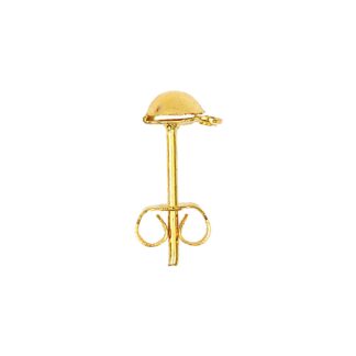 Rico Design Ohrstecker mit Öse gold 13mm 2 Stück*