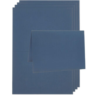 Rico Design Paper Poerty Luxury Karten A5 Marineblau*