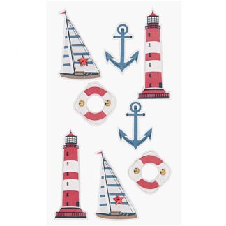 Rico Design Paper Poetry 3D Sticker Ostsee-Nordsee*