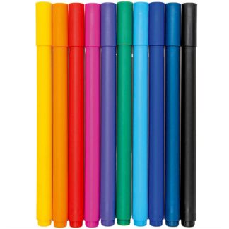 Rico Design Paper Poetry Gelstifte-Set fein 0,4mm 10 Stück Mehrfarbig*