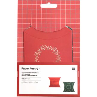 Rico Design Paper Poetry Geschenkschachtel Kränze klein 4 Stück*
