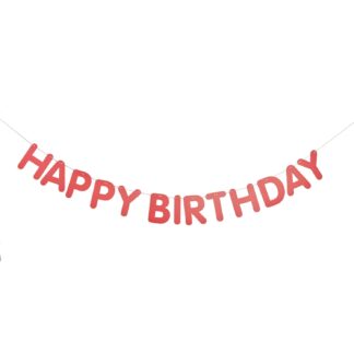 Rico Design Paper Poetry Girlande Happy Birthday Magic Rainbow Rot*