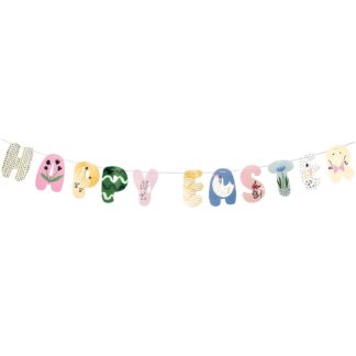 Rico Design Paper Poetry Girlande Happy Easter 3m*