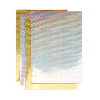 Rico Design Paper Poetry Kartenset gold/silber A7/C7*