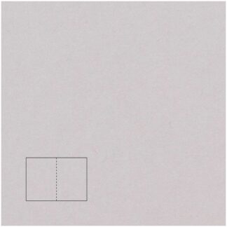 Rico Design Paper Poetry Klappkarte Essentials A6 5 Stück Silbergrau*