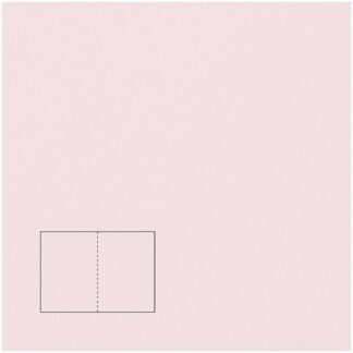 Rico Design Paper Poetry Klappkarte Essentials B6 5 Stück Rosa*