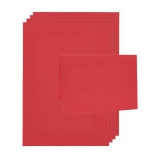 Rico Design Paper Poetry Luxury Karten B6 Rot*