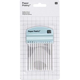 Rico Design Paper Poetry Quilling Kamm 6,5x10,5cm*