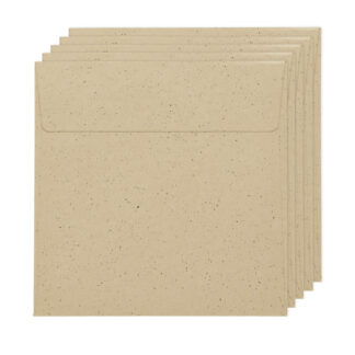 Rico Design Paper Poetry Renew Umschläge Quadratisch Cappuccino*