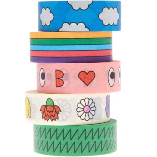 Rico Design Paper Poetry Rico Design x Redfries Tape Set Eye Candy*