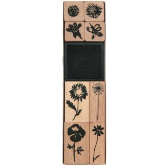 Rico Design Paper Poetry Stempelset Wildblumen*