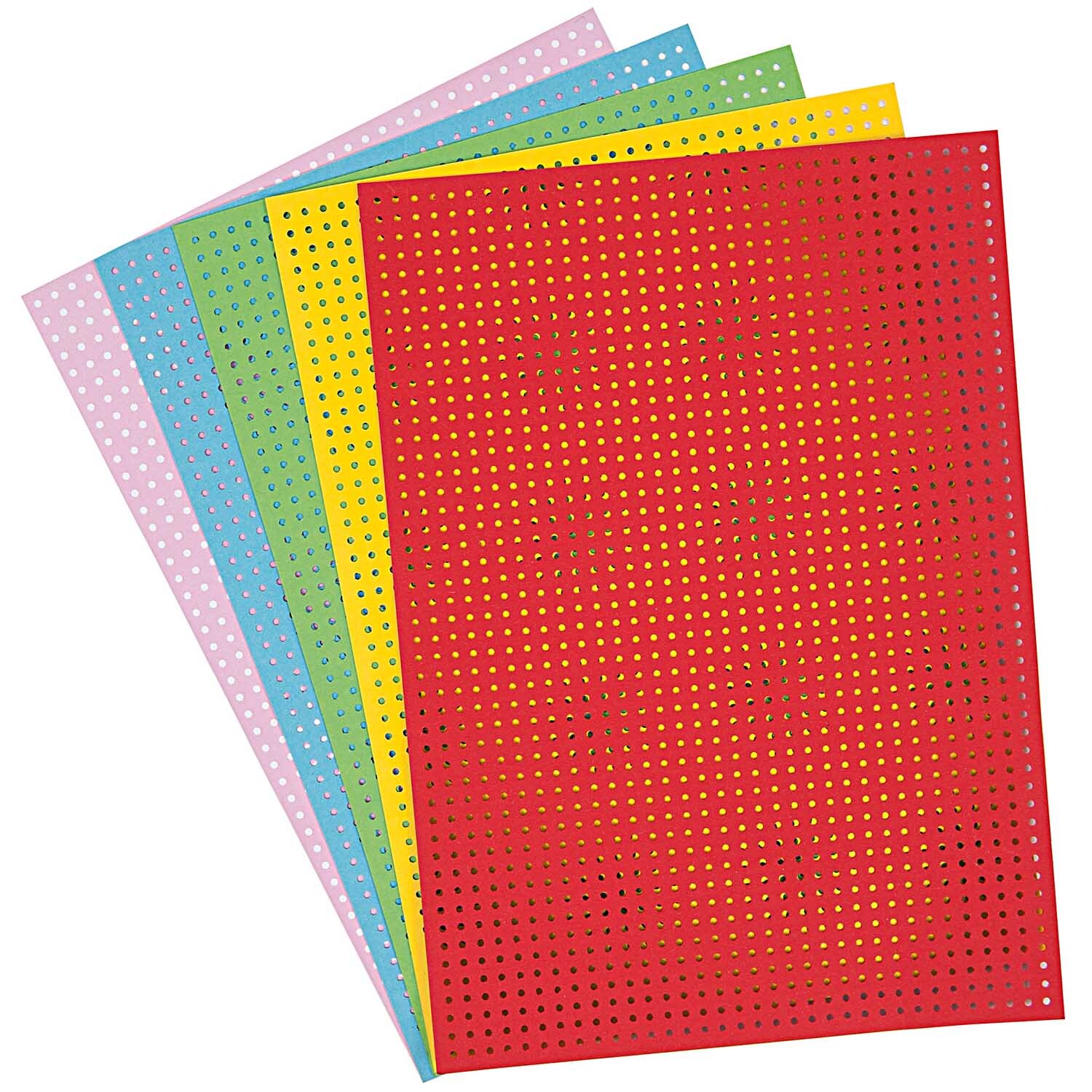 Rico Design Paper Poetry Stickkarton mehrfarbig 17,5x24,5cm 10 Bogen*