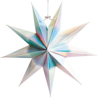 Rico Design Papierstern auffaltbar 28cm Irisierend*