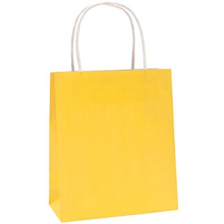 Rico Design Papiertüte gelb 24x31x12cm*