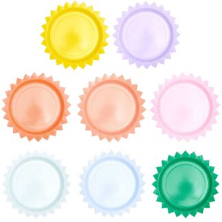 Rico Design Pappteller bunt 25cm 8 Stück*
