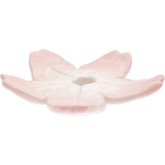 Rico Design Porzellan Kerzenhalter Kirschblüte rosa 16x16x4,6cm*