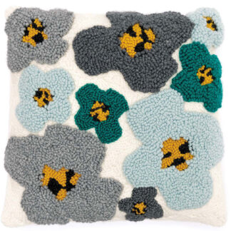 Rico Design Punch Needle Packung Kissen Blumen inkl. Punch Needle*