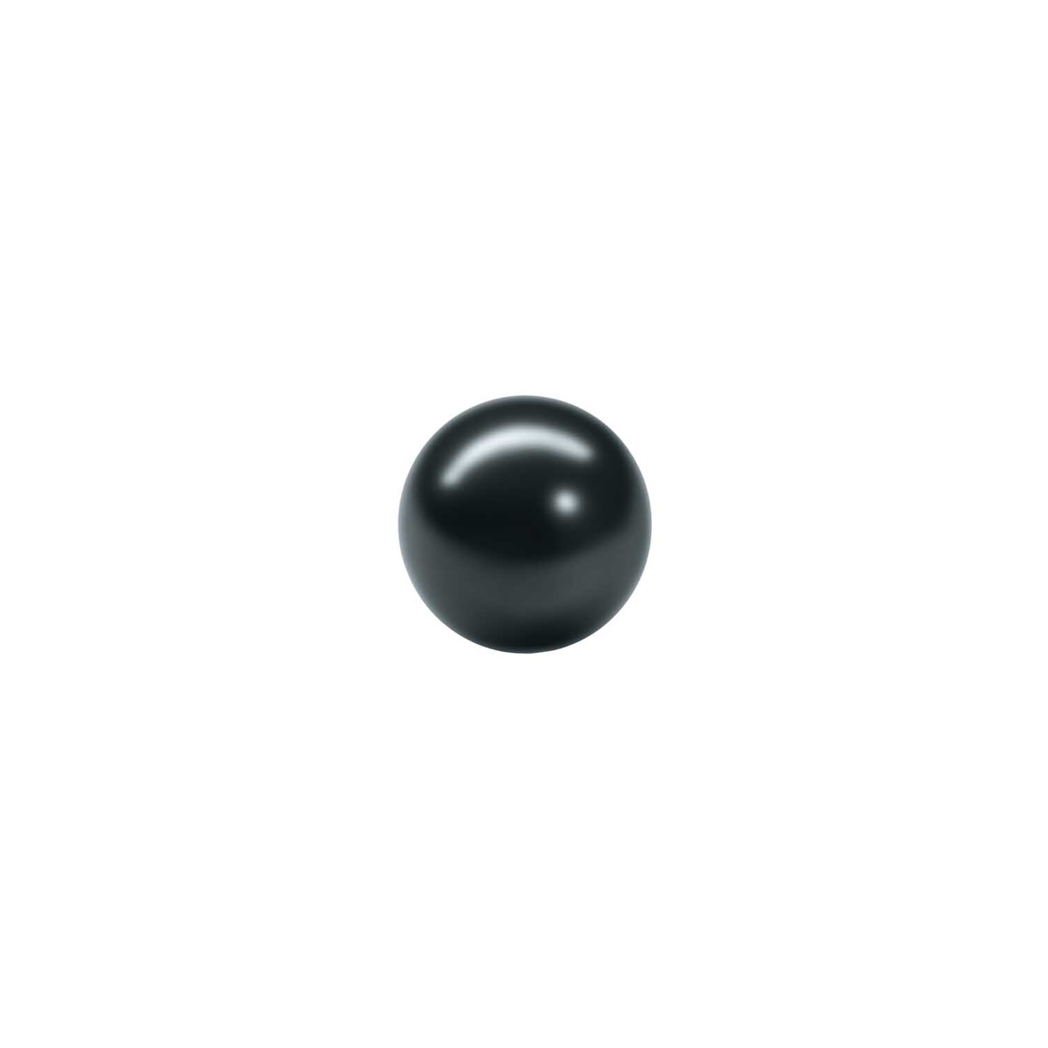 Rico Design Renaissance-Perle 4mm 100 Stück Schwarz*