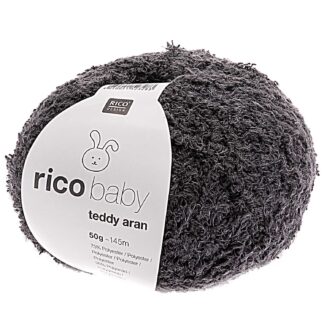 Rico Design Rico Baby Teddy aran Dunkelgrau*