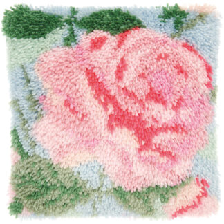 Rico Design Rico Hooki Hooki Knüpfset Kissen Rose*