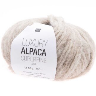 Rico Design Rico Luxury Alpaca Superfine aran Natur*