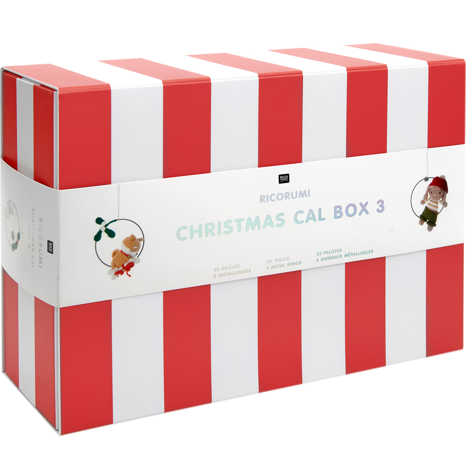 Rico Design Ricorumi Christmas CAL Box 3*