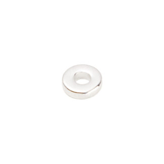 Rico Design Scheibe rund silber 12mm 15 Stück*