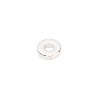 Rico Design Scheibe rund silber 4mm 40 Stück*