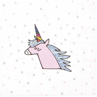 Rico Design Servietten Einhorn 33x33cm 20 Stück*