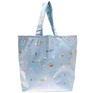 Rico Design Shopper Travel the World blau 41x55x19cm*
