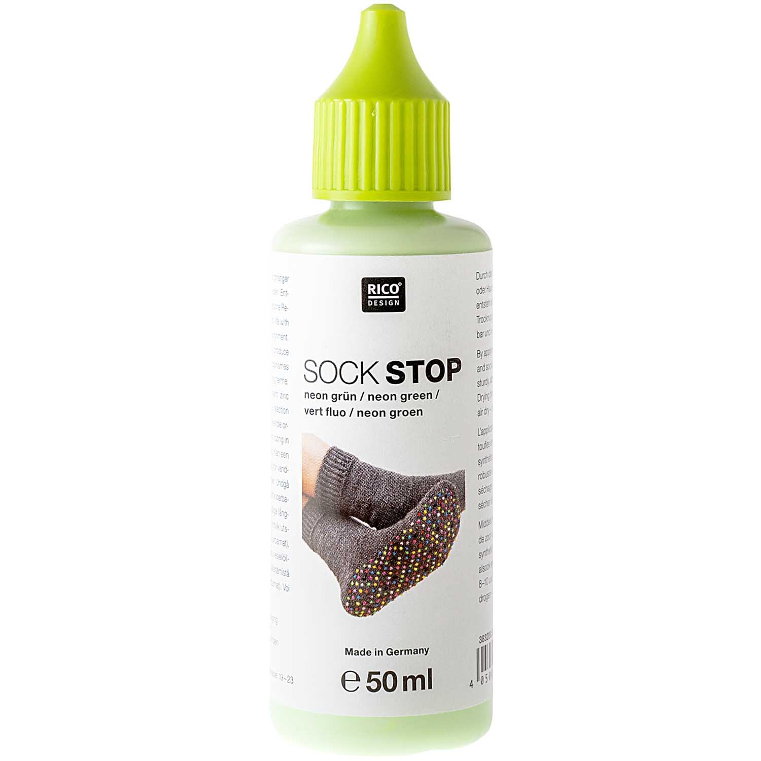 Rico Design Sock Stop 50ml Neon-Grün*