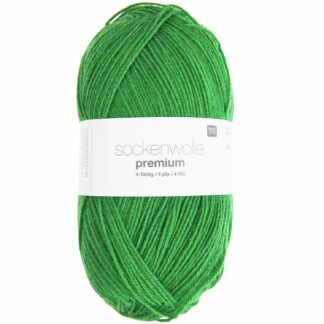 Rico Design Sockenwolle Premium 4-fädig Grün*
