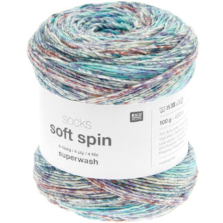 Rico Design Socks Soft Spin 4-fädig Cool Colours*
