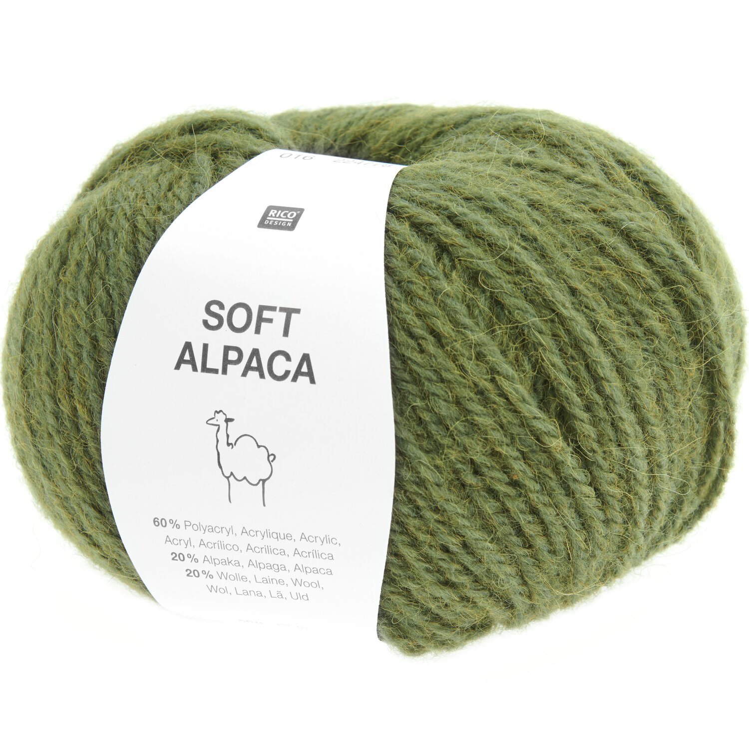 Rico Design Soft Alpaca Oliv*