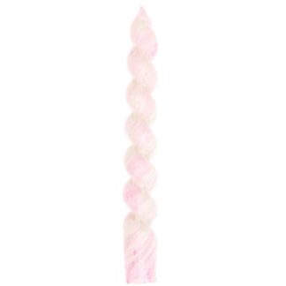 Rico Design Spiralkerze marmoriert 2,4x18,5cm Pink/Grün*