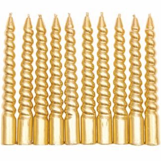 Rico Design Spiralkerzen 1,2x10cm Gold*