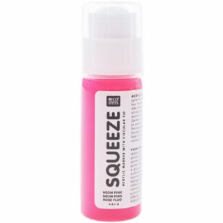 Rico Design Squeeze Acrylic Marker 60ml Neonpink*