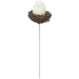 Rico Design Stecker Ei im Nest Weiß*