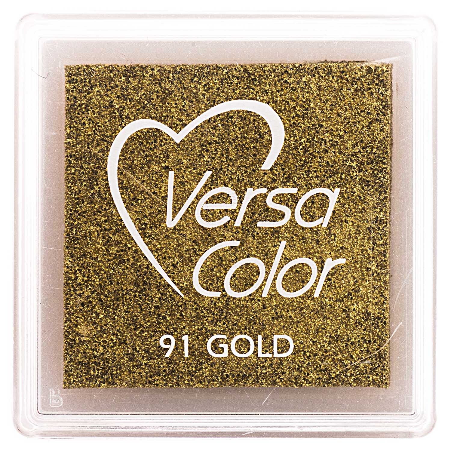 Rico Design Stempelkissen 2,5x2,5cm Gold*