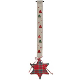 Rico Design Stickpackung Behang Glocke mit Stern 17x62cm*