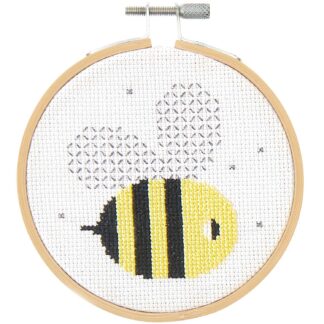 Rico Design Stickpackung Bild Biene Ø10cm*